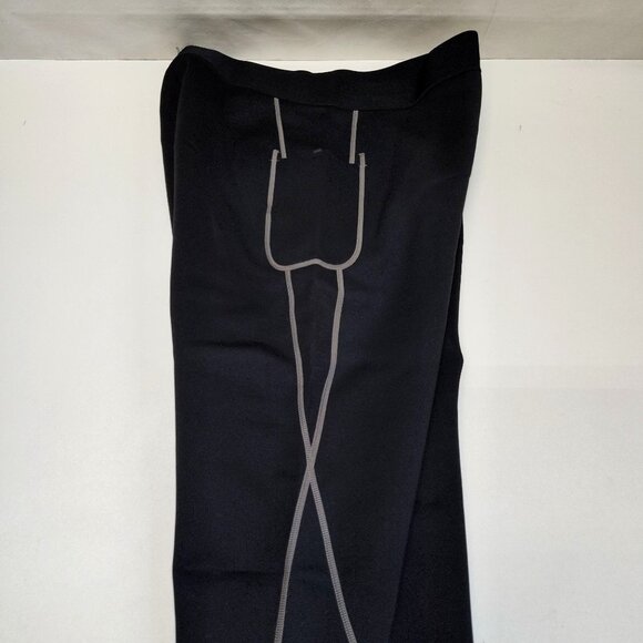 Neoprene Sauna Leggings XXL Yoga Pants Side Pocket Reflective Detail Unisex NWOT - Picture 6 of 11